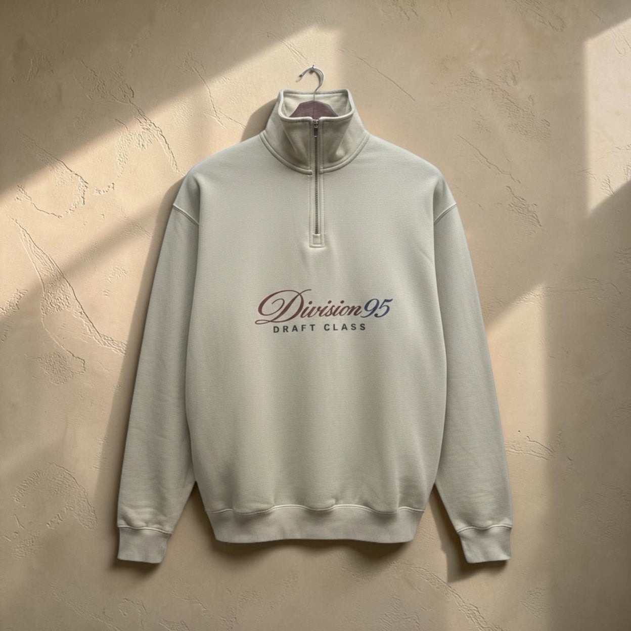 Draft Class Quarter Zip - Vintage Cream