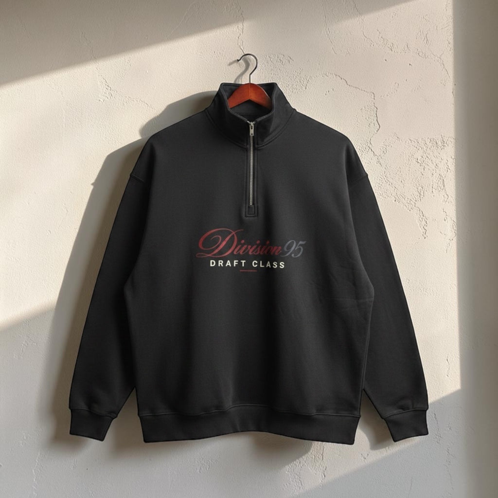 Draft Class Quarter Zip - Black