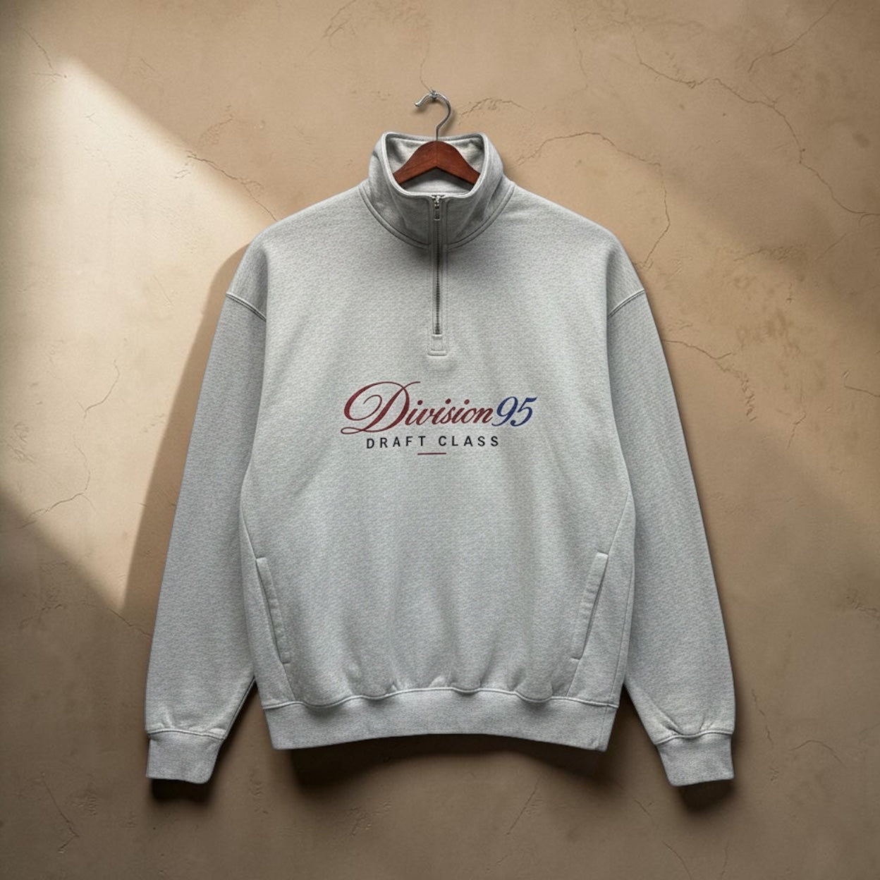 Draft Class Quarter Zip - Heather Gray